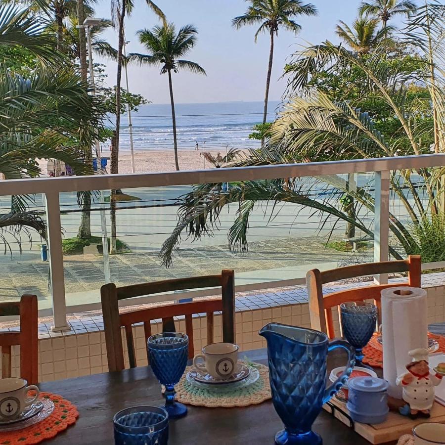Exclusiva Varanda pé na areia Pitangueiras Guarujá Exterior foto
