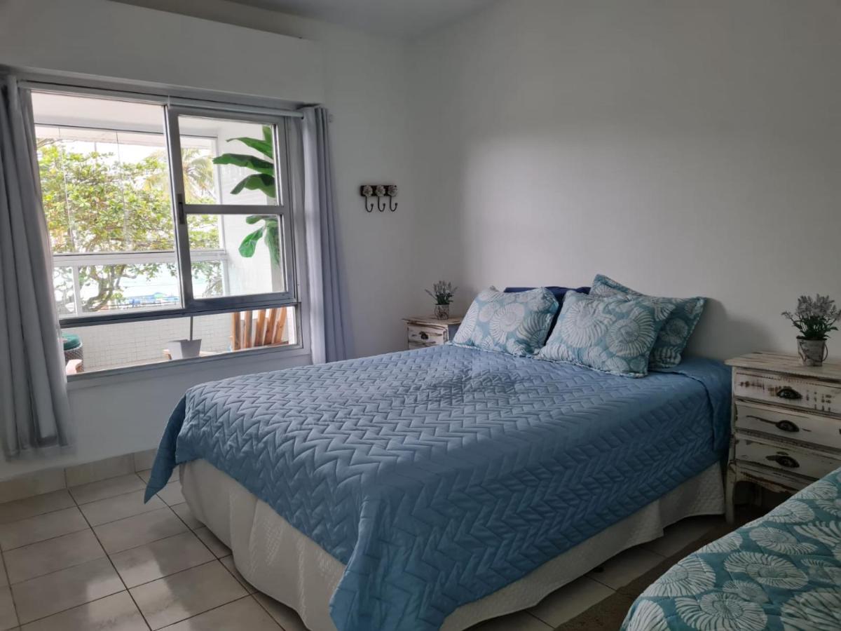 Exclusiva Varanda pé na areia Pitangueiras Guarujá Exterior foto