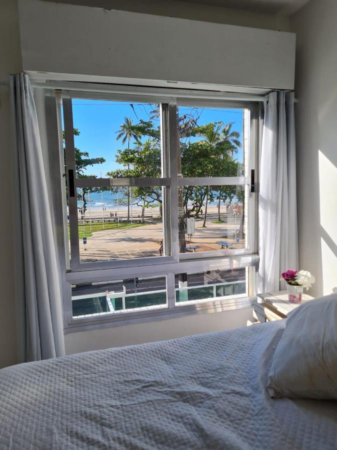 Exclusiva Varanda pé na areia Pitangueiras Guarujá Exterior foto